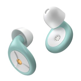 EcoreFoot Upgraded Ear Plugs - Ultra-Comfy Reusable Noise-Reducing Earplugs For Sleep, Travel, Deep Focus, Noise Sensitivity | Flexible Hearing Protection | Customizable Fit (S/M/L) | 28dB (SNR)