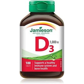 Jamieson Vitamin D3 1,000 IU, 100 Count (Pack of 1)