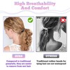 Women's Spiral Hair Bobbles Pack of 10 Traceless Telephone Cable