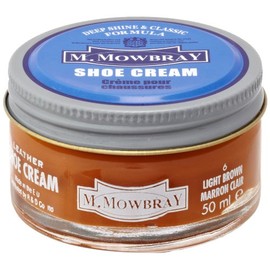 M.MOWBRAY 20241 Shoe Cream Jar - brown -