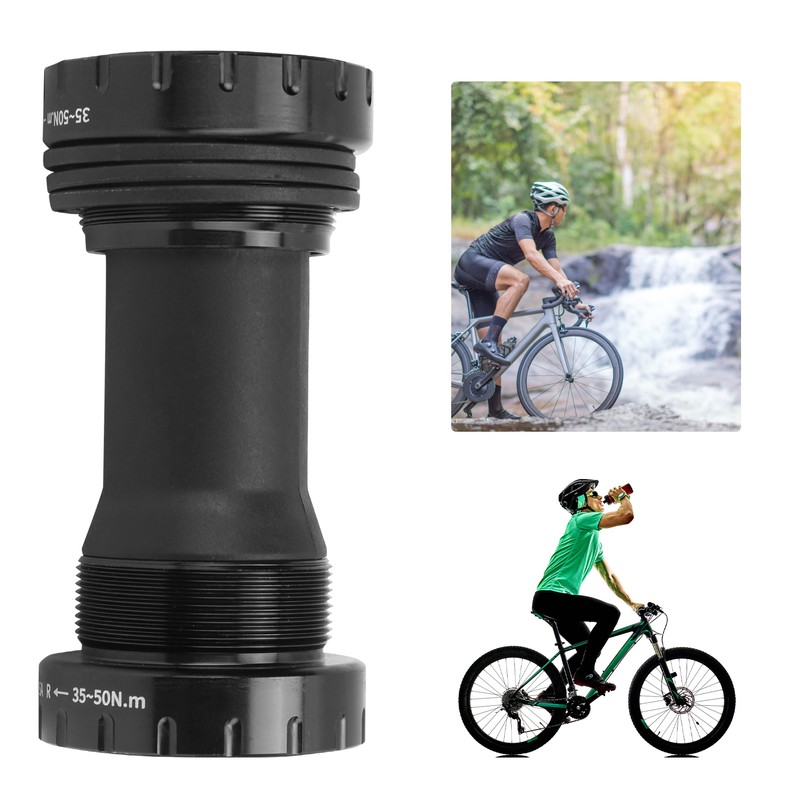1.37x24T Road Bicycles Mountain Bikes 68‑73mm BB Bottom Brackets Aluminum