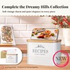 noonberry Kitchen Canisters for Countertop – 5-Piece Airtight Canister Sets