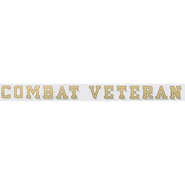 Mitchell Proffitt Combat Veteran Decal, Window Strip