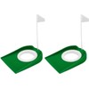 2 Pack Golf Putting Cup with Flag, Portable Golf Training
