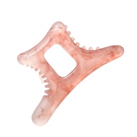 KENASTA 4 in 1 Cassa Plate, Multi-Cassa Plate, For Whole Body, Press Point Massager, Shoulder Neck, Back, Limbs, Easy To Hold, Cassa Therapy, Relaxation, Home Esthetics, Amber Pink, Resin