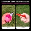 Lil'Clucker - Pink Large Automatic Chicken Waterer Cups Suitable for