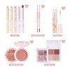 Littryee Kit Maquillaje Mujer - Paleta Sombras Ojos, Duración Larga