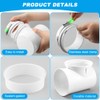 Dryer Vent Connector Kit for 4 Inch Dryer Hose in