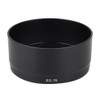 ES-78 Quality Portable Plastic Camera Lens Hood Shade for Canon