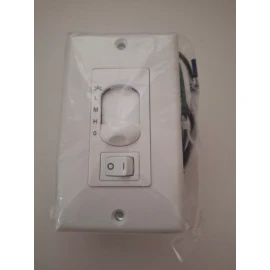 CHUNGEAR INDUSTRIAL CO Ceiling Fan Wall-Mounted Control Model WASFL-08  White / 3 SPEED  CHUNGEAR