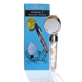 Vigur Shower Head Handheld Vitamin C Shower Filter (Transparent)