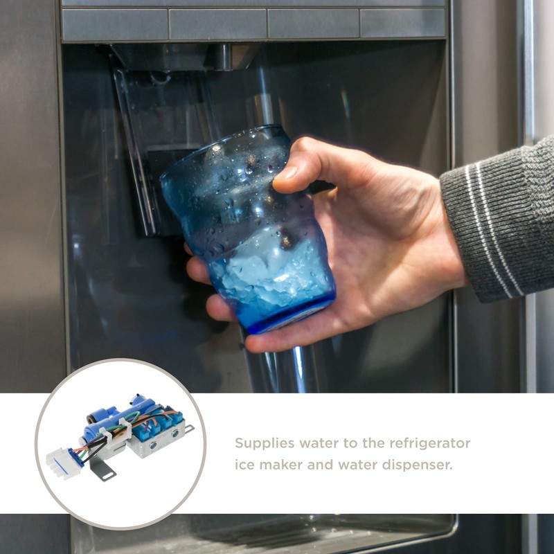 GE Appliances WR57X10098 Refrigerator Water Inlet Valve