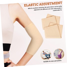 Baluue 3 Pairs Joint Sports Protective Gear Elbow Support Brace Mens Arm Sleeve Upper Arm Sleeve Elbow Sleeve Cooling Arm Sleeves Upper Arm Cover Elbow Guard Sports Wrist Brace Nylon