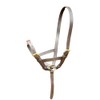 Horse Leather Foal Slip Headcollar with Solid Brass Fitting S-M-L