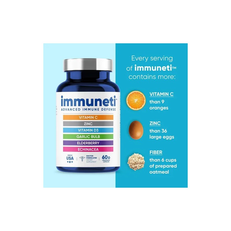 Immuneti Defensa Inmunológica 6-en-1 Vitaminas Y Hierbas N/a