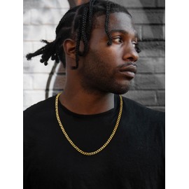 U7 Hip Hop Chain Chunky Gold Chains Necklace 26 Inch