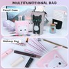EDATOFLY Telescopic Pencil Case, Cute Standing Pencil Case Retractable Telescopic