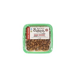 ROYAL NUTS Organic Almonds no Salt, 185 Grams