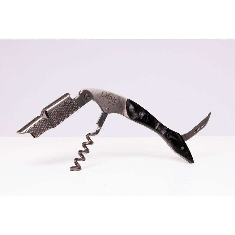 Oinos, A Corkscrew. Professional 'Waiters Friend' Wine Opener, Stainless Steel