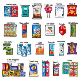 Valentine's Day Gift Care Package (45ct) Snacks Chocolates Candy Box Assortment Variety Bundle Present Kids Adults Boy Girl Guy Friend College Husband Wife Boyfriend Girlfriend Love