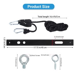 Dehumidifier Hanging Kit, Dehumidifier Joist Hanging Kit for Crawl Space and Basement Dehumidifiers, Helps Reduce Noise and Vibration of The Unit