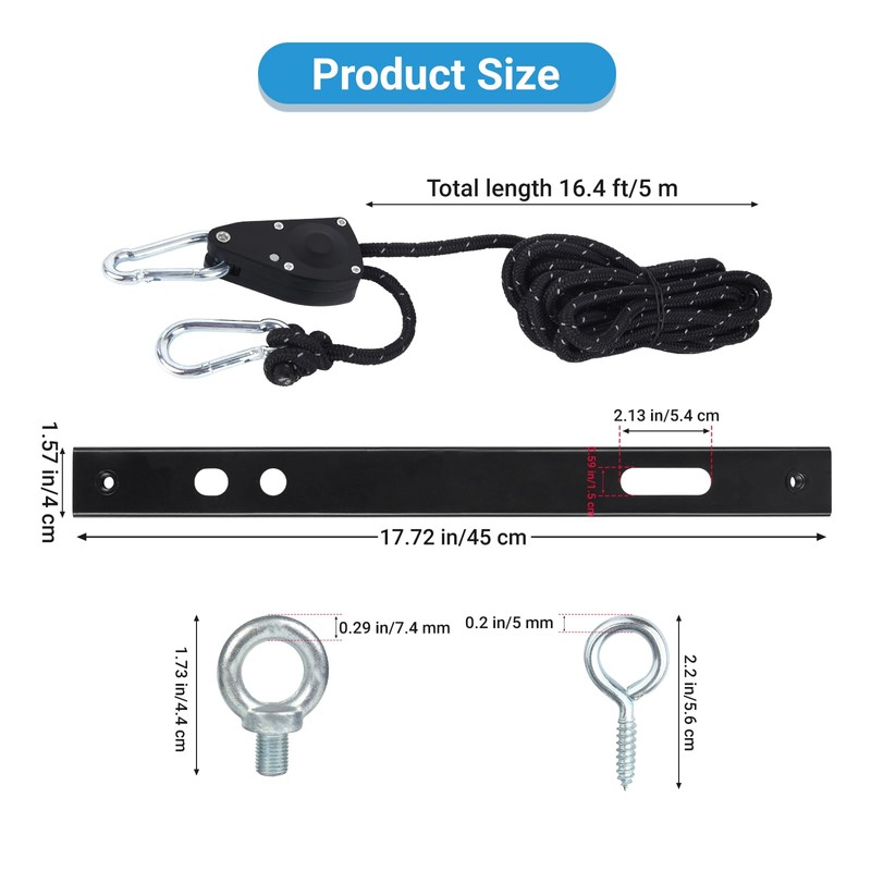 Dehumidifier Hanging Kit, Dehumidifier Joist Hanging Kit for Crawl Space