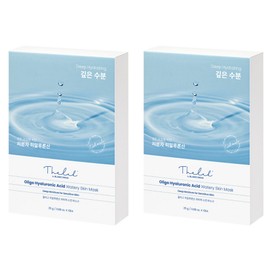 The Lab by Blanc Do Oligo Hyaluronic Acid Watery Skin Mask 250g, 10 packs, 2 pieces / 더랩바이블랑두 올리고 히알루론산 워터리 스킨 마스크 250g, 10개입, 2개