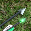 DEEPOWER 31 inch 100% Carbon Arrows with Fixed Blade Broadhead