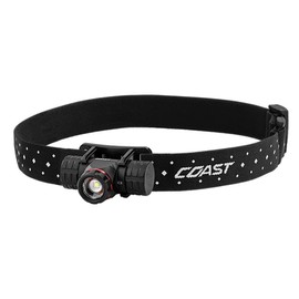Coast XPH25R LED Headlamp Weatherproof with Aluminium Housing LED Light Intensity 410 Lumen Beam Range 120 m Work Light