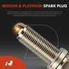 A-Premium Set of 4 Ignition Coil Pack and Iridium Spark