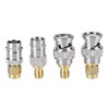 Hakeeta 4PCS BNC Macho/Hembra a SMA Macho/Hembra RF Adaptador de