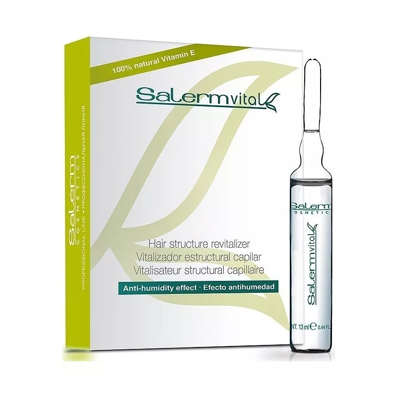 Salerm Salerm Vital 10 Ampolletas Reparación - Vitamina E 100%