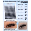 Manga Lash Clusters with Spikes Anime Eyelash Clusters for Baddie