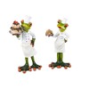 formano Set of 2 Funny Frogs Frog as a Baker,