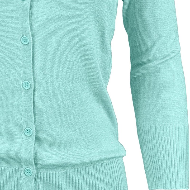 YEMAK CO079 - Sudadera de punto de cuello redondo para