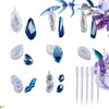 SUPVOX 8pcs Resin Casting Molds Set Assorted Gem Shaped Epoxy