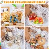 Soarvita 100 Pack Clear Cellophane Treat Bags: 6×10 Inch Clear Plastic Gift