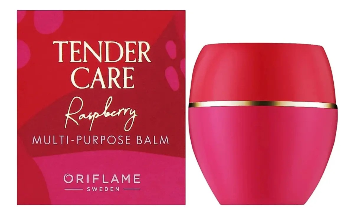 Bálsamo Multiusos Con Frambuesa Tender Care Oriflame Frutal