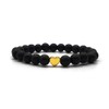 Kardial White Heart Onyx Bracelet, Gemstone Beads, Power Stone Jewellery