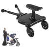 2025 New-Universal Stroller Board with Detachable Seat, 2in1 Sit and
