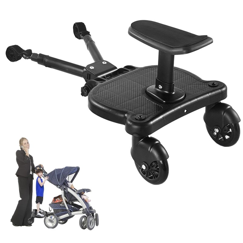 2025 New-Universal Stroller Board with Detachable Seat, 2in1 Sit and
