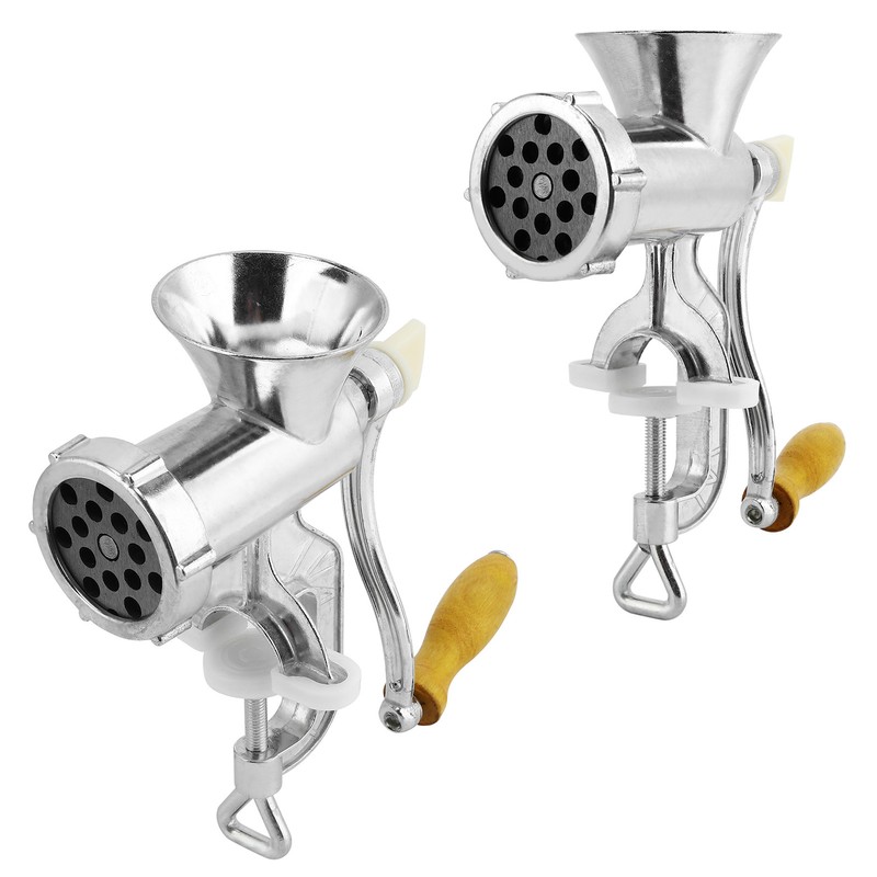 Manual Meat Food Grinder Sausage Stuffer Hand Meat Mincer Grinding