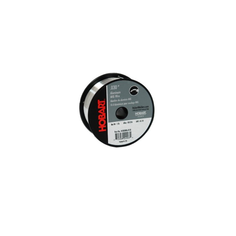Hobart H383806-R18 1-Pound ER5356 Aluminum Welding Wire, 0.030-Inch