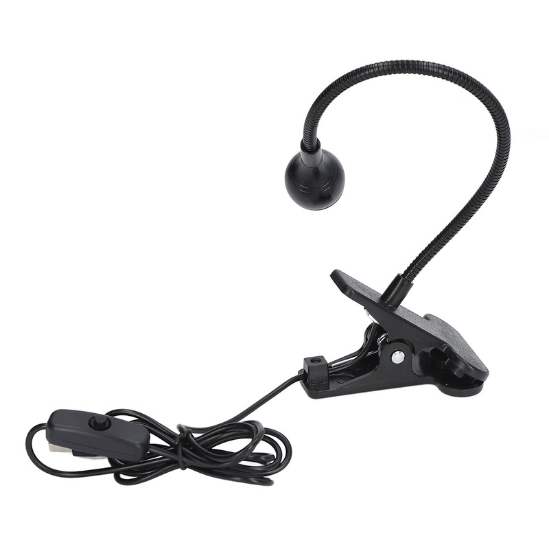 UV Lamp USB Powered Adjustable Stand 395nm Clip On UV