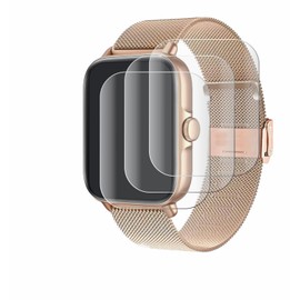 Savvies Pack of 4 Full Screen Protectors for Pireware Elegance 3 1.69 Inch Full Cover Screen Protector Film [3D Curved, Transparent]