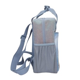 Depesche 13154 TOPModel Wolf Backpack in Dark Blue, with Model Motif, Stars and Glitter, Bag with Adjustable Straps, Multicoloured