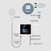 110V Tankless Water Heater Electric with Remote Control LED Display