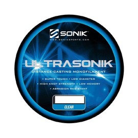 Sonik UltraSonik Clear Mono Line Bulk Spool: 25lb