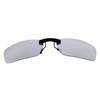 Polarized CLIP-ON Sunglasses for Oakley RHINOCHASER OX3111 0152 52x19 (Silver)
