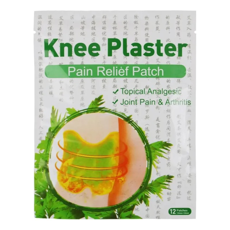 Parche Para Aliviar Dolor De Rodillas 120 Pzas